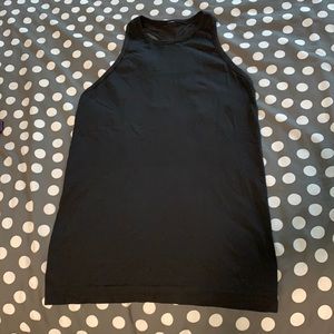 Lululemon black tank size 8